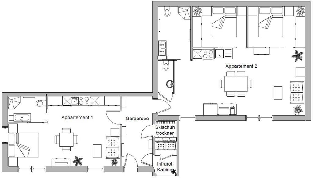 Appartements Hochegg Schladming Camera foto